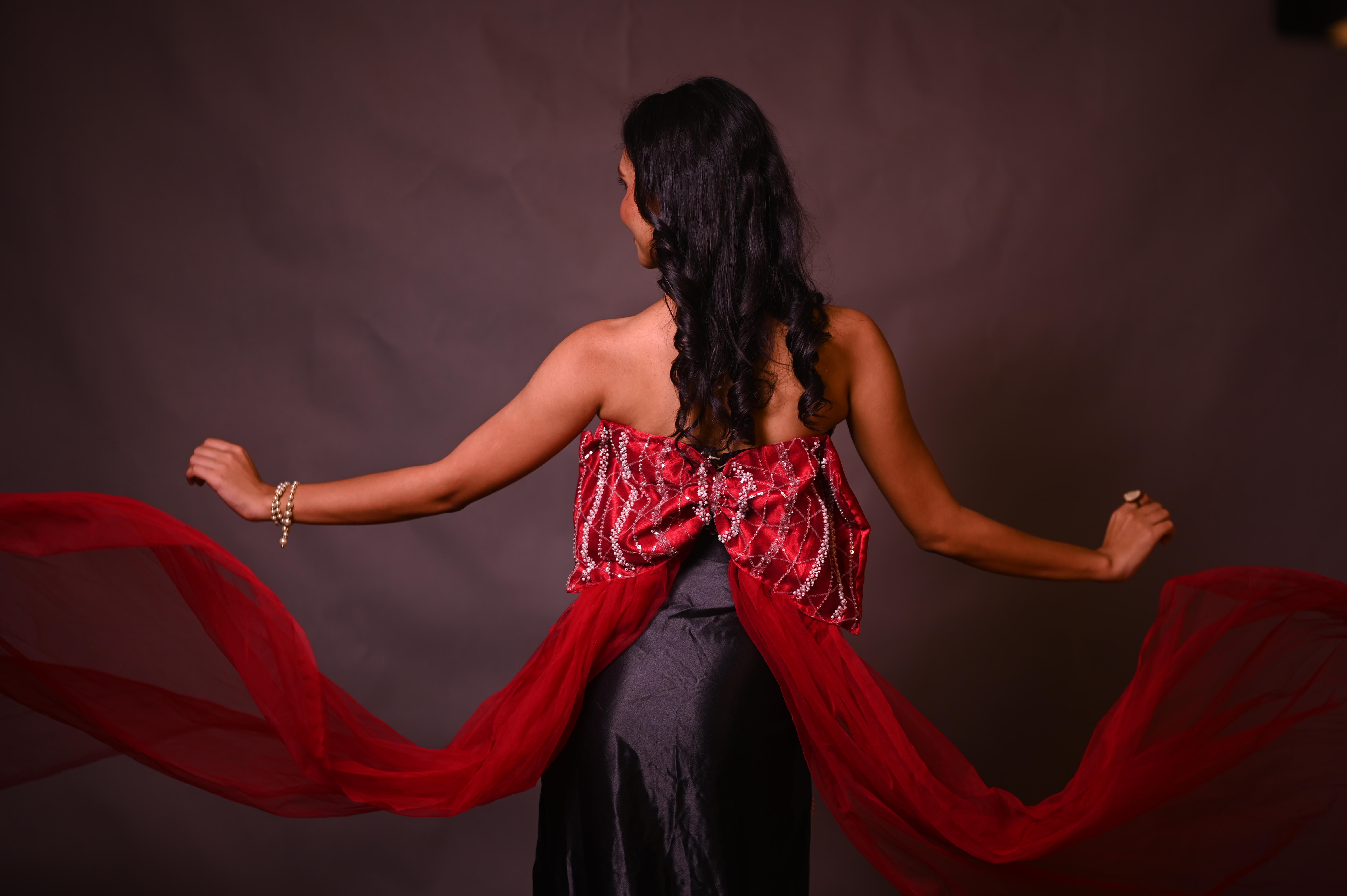 Elegant Evening Gown - Worn